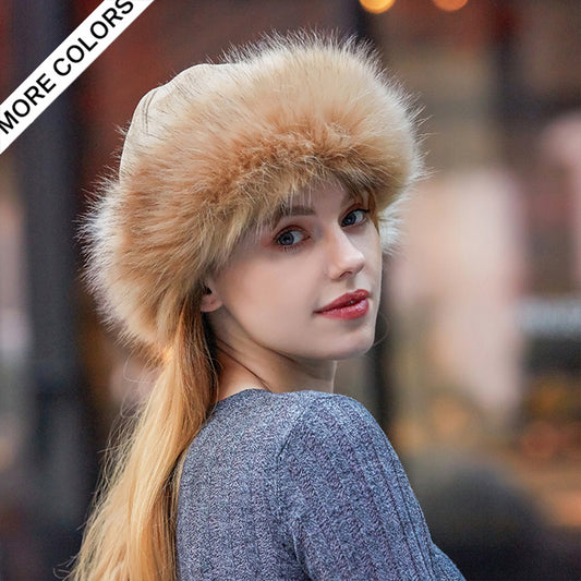 Erika Mongolian Hat (Faux-Fur)